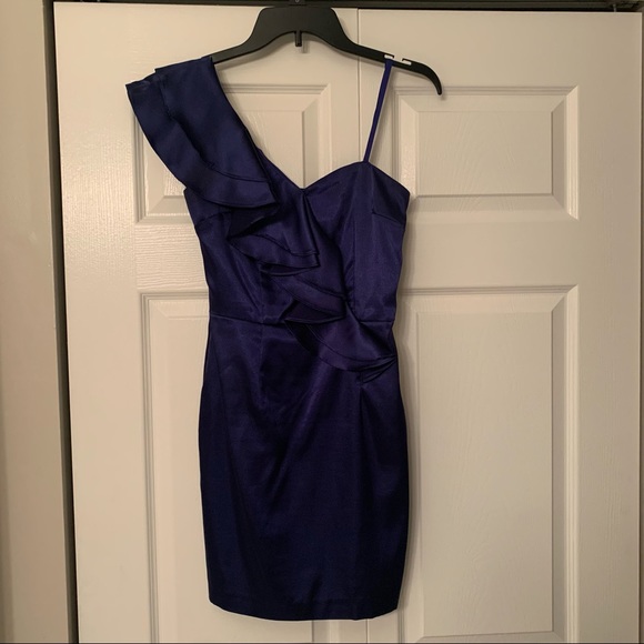 One Shoulder Cocktail Dress - Picture 16 of 16